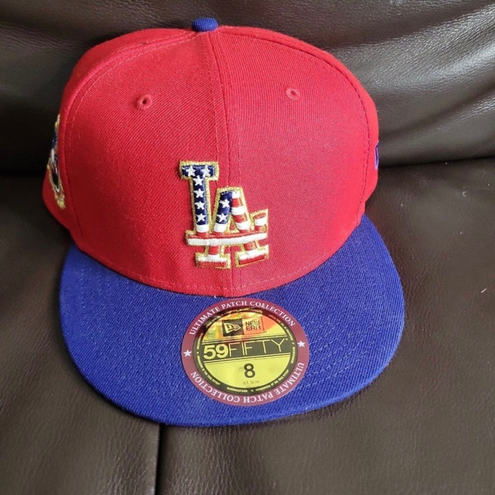 New era 59fifty fitted size 8 forth of July special